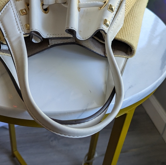 Michael Kors Phoebe Large Two Tone Drawstring Handbag Bag. - Picture 15 of 16